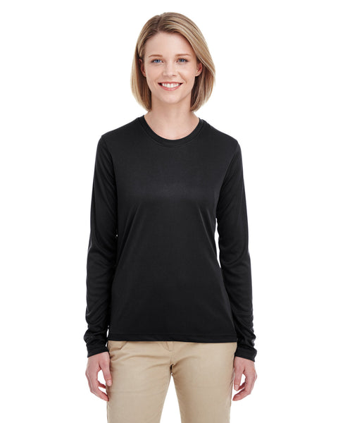 UltraClub 8622W Ladies' Cool & Dry Performance Long-Sleeve Top