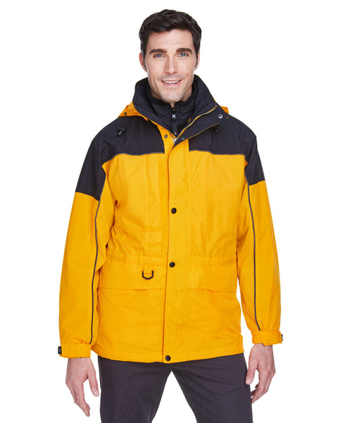 North End 88006 Parka bicolor 3 en 1 para adulto