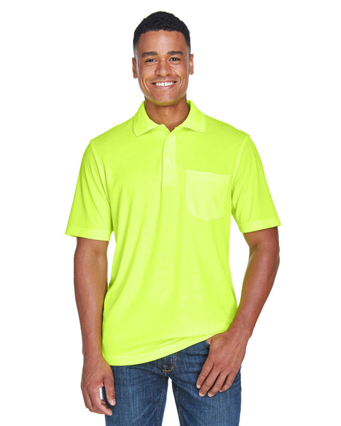 Core 365 88181P Polo de piqué Origin Performance para hombre con bolsillo