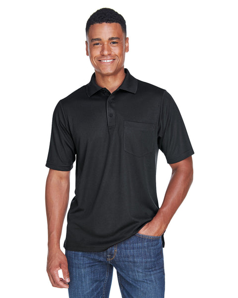 Core 365 88181P Men's Origin Performance Piqu Polo with Pocket