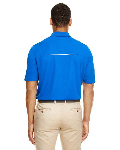 Core 365 88181R Men's Radiant Performance Piqu Polo withReflective Piping