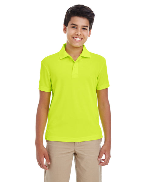 Core 365 88181Y Youth Origin Performance Piqu Polo