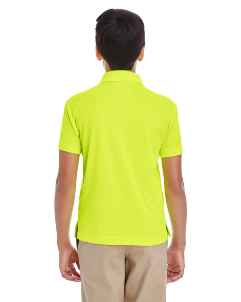 Core 365 88181Y Youth Origin Performance Piqu Polo