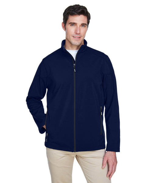 Core 365 88184T Men's Tall Cruise Two-Layer Fleece Bonded SoftShell Jacket