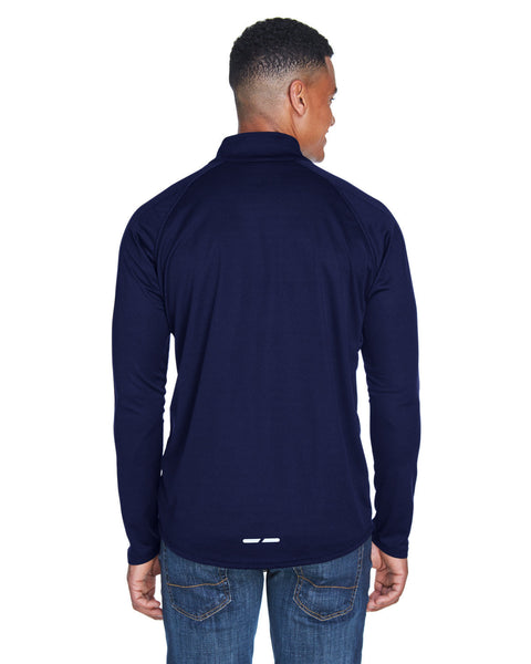 North End 88187 Men's Radar Quarter-Zip Performance Long-Sleeve Top