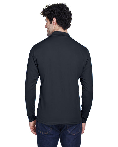 Core 365 88192T Men's Tall Pinnacle Performance Long-Sleeve Piqu Polo