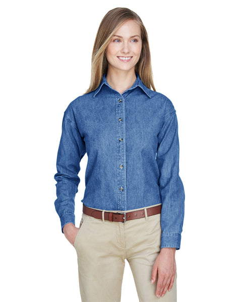 UltraClub 8966 Ladies' Cypress Denim