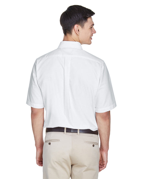 UltraClub 8972 Men's Classic Wrinkle-Resistant Short-Sleeve Oxford