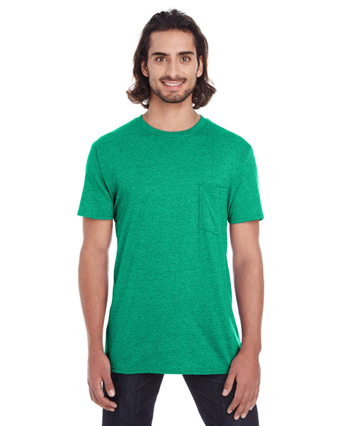 Anvil 983 Adult Lightweight Pocket T-Shirt