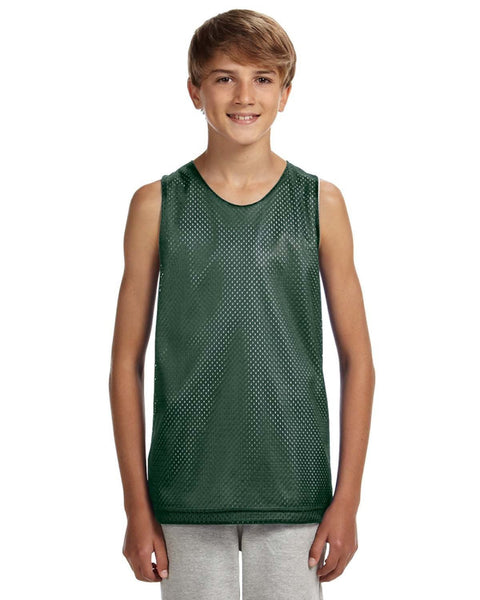 A4 N2206 Youth Reversible Mesh Tank - Ninja Transfers