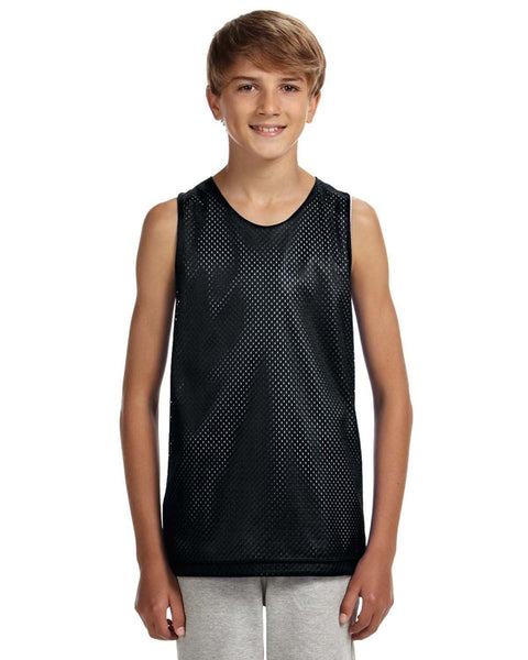 A4 N2206 Youth Reversible Mesh Tank - Ninja Transfers