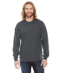 American Apparel 2007W Unisex Fine Jersey Long-Sleeve T-Shirt - Ninja Transfers