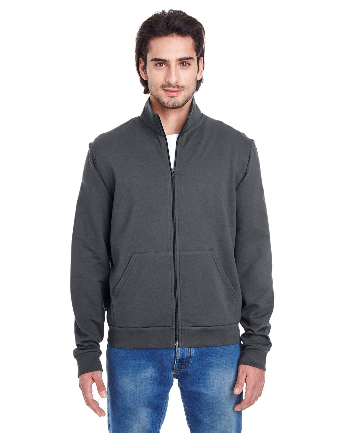 American apparel california fleece zip clearance hoodie