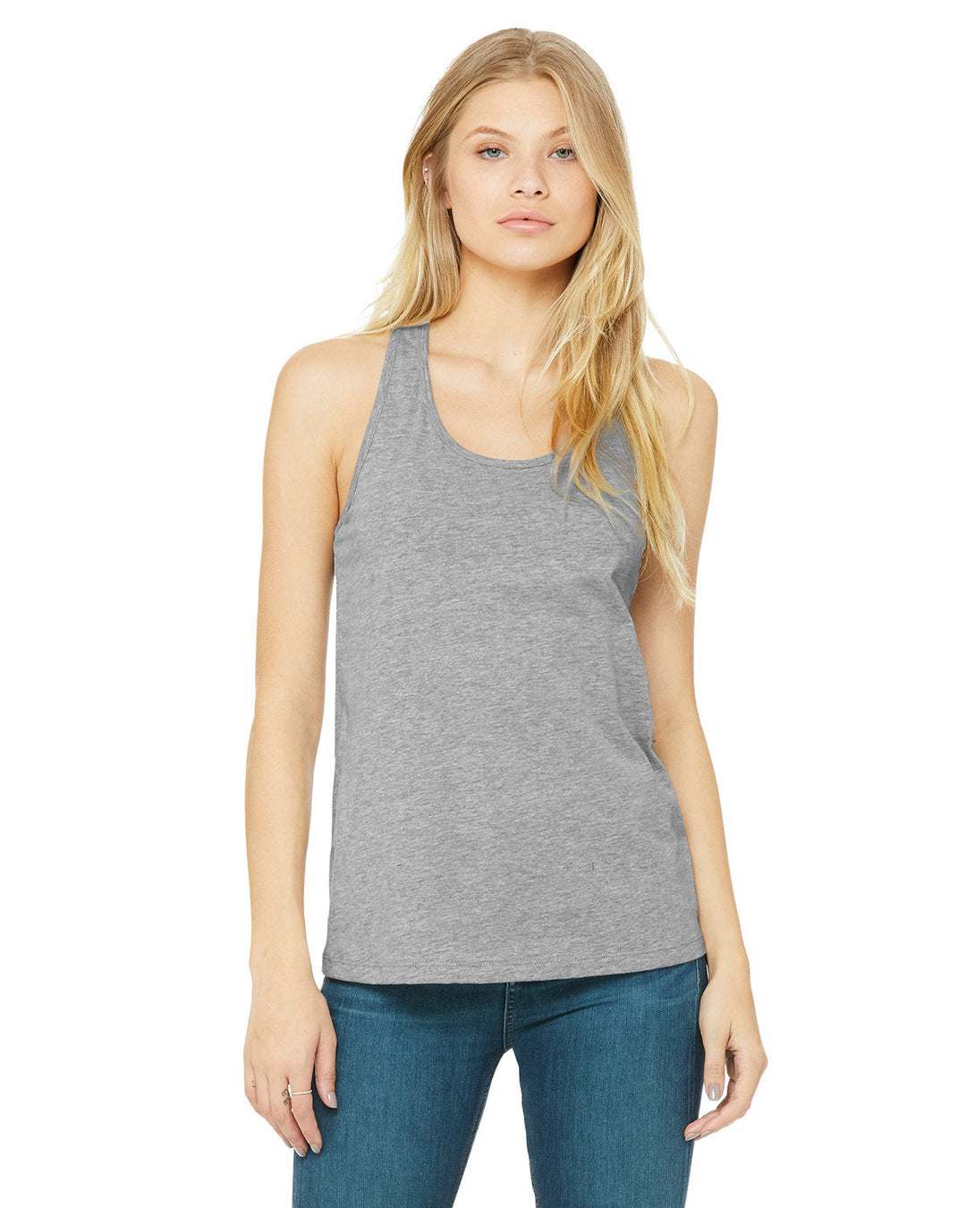 Bella + Canvas B6008 Ladies' Racerback Tank - Jersey Material