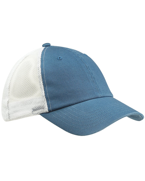 Big Accessories BA601 Washed Trucker Cap