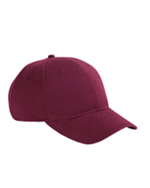 Big Accessories BX002 Gorra estructurada de sarga cepillada de 6 paneles