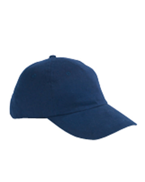 Big Accessories BX008 Gorra sin estructura de sarga cepillada de 5 paneles