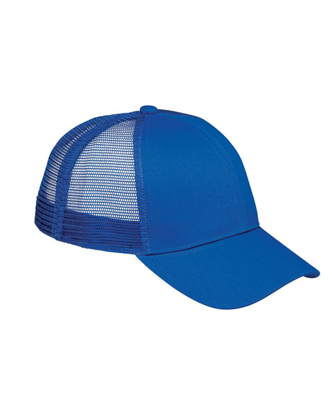 Big Accessories BX019 6-Panel Structured Trucker Cap