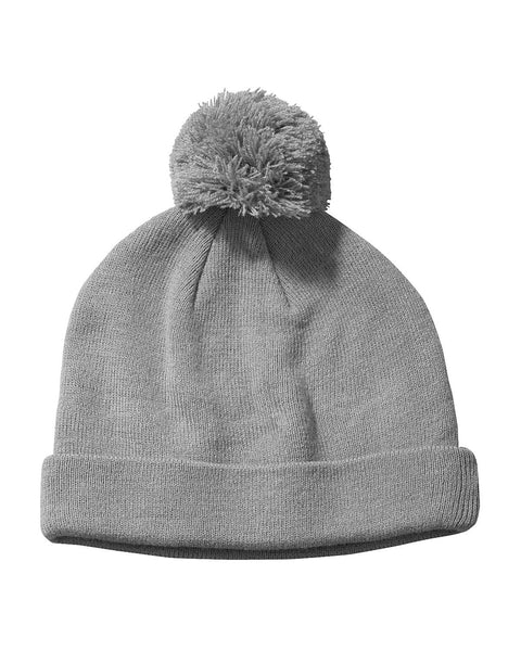 Big Accessories BX028 Knit Pom Beanie