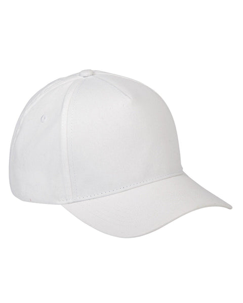 Big Accessories BX034 5-Panel Brushed Twill Cap