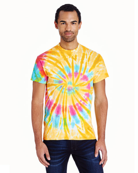 Tie-Dye CD100 Adulto 5.4 oz., Camiseta 100% algodón