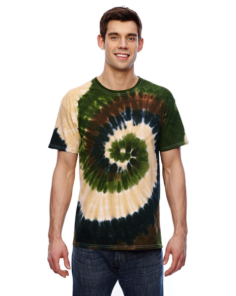 Tie-Dye CD100 Adulto 5.4 oz., Camiseta 100% algodón