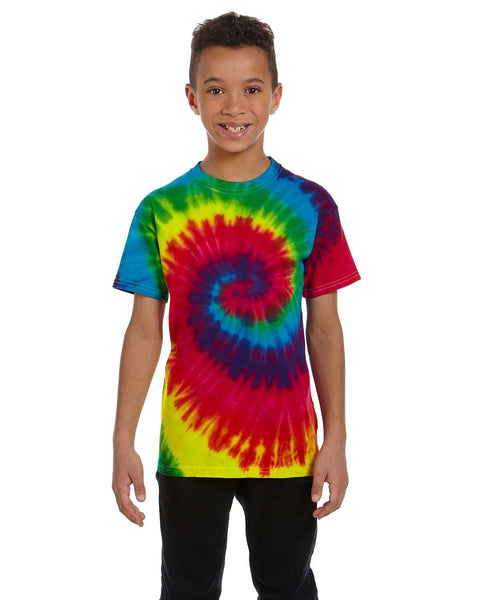 Tie-Dye CD100Y Juvenil 5.4 oz. Camiseta 100% Algodón