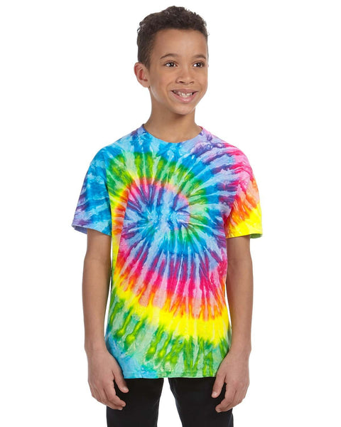 Tie-Dye CD100Y Juvenil 5.4 oz. Camiseta 100% Algodón