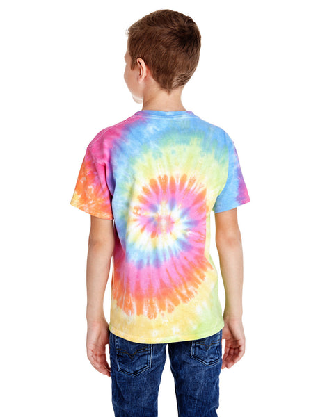 Tie-Dye CD100Y Juvenil 5.4 oz. Camiseta 100% Algodón