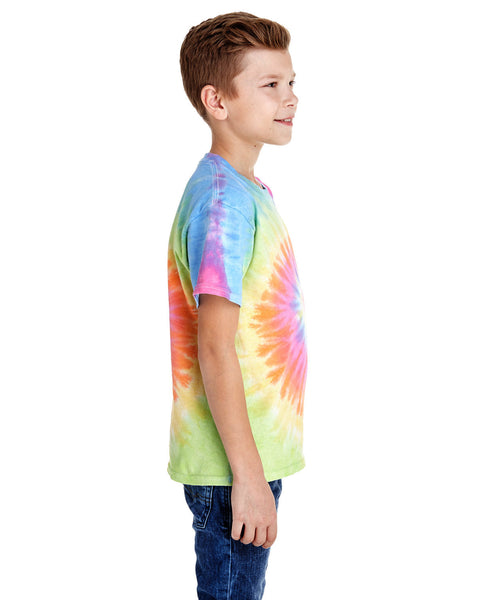 Tie-Dye CD100Y Juvenil 5.4 oz. Camiseta 100% Algodón