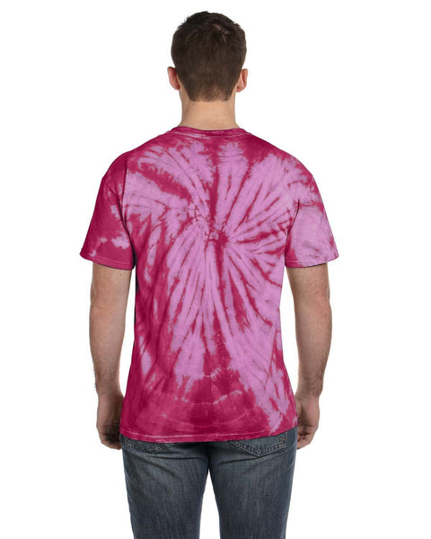 Tie-Dye CD101 Adult 5.4 oz. 100% Cotton Spider T-Shirt