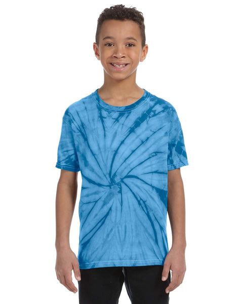 Tie-Dye CD101Y Youth 5.4 oz. 100% Cotton Spider T-Shirt