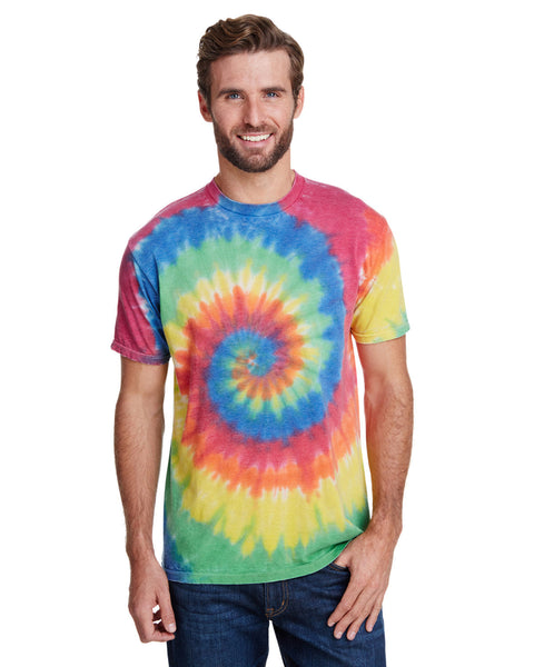 Tie-Dye CD1090 Camiseta Burnout Festival para adulto