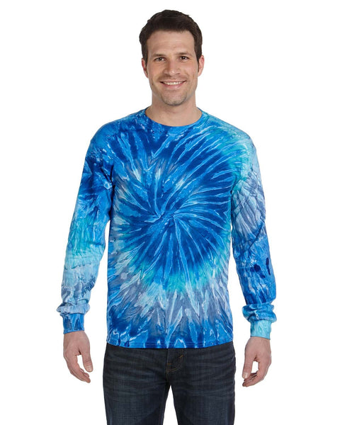 Tie-Dye CD2000 Adulto 5.4 oz. Camiseta de manga larga 100% algodón