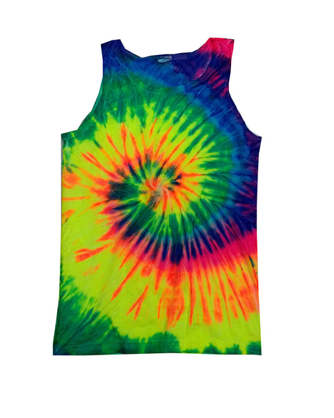 Tie-Dye CD3500 Adulto 5.4 oz. Camiseta sin mangas 100% algodón