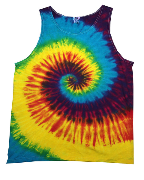 Tie-Dye CD3500 Adulto 5.4 oz. Camiseta sin mangas 100% algodón