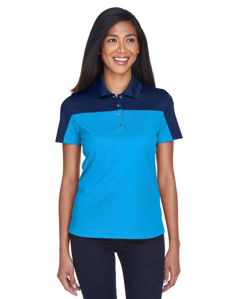 Core 365 CE101W Ladies' Balance Colorblock Performance Piqu Polo