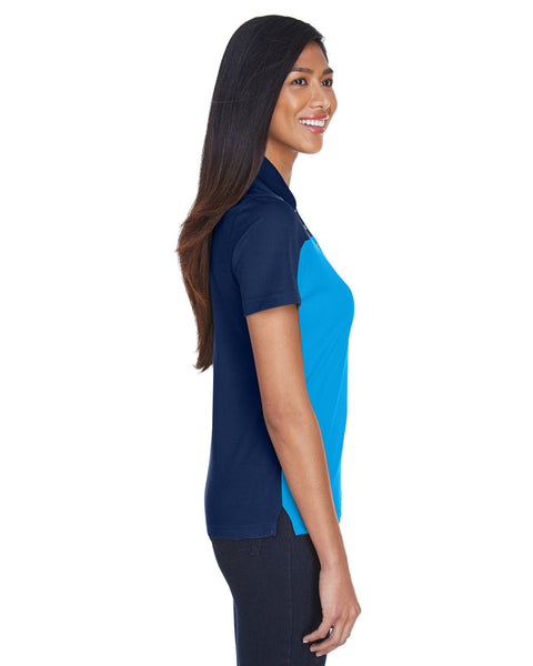 Core 365 CE101W Ladies' Balance Colorblock Performance Piqu Polo