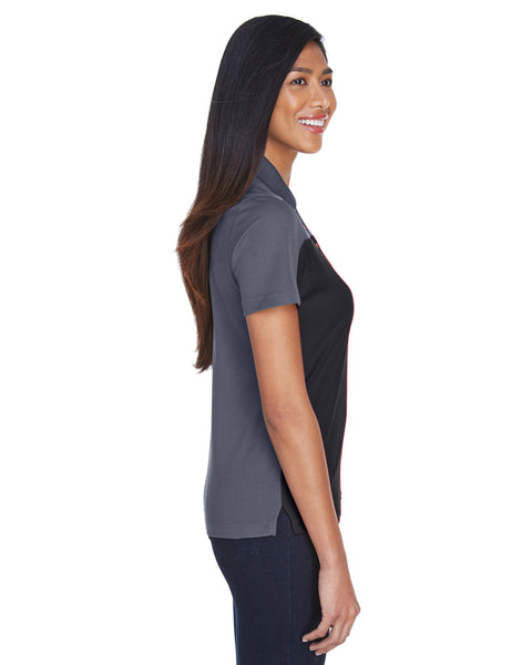 Core 365 CE101W Ladies' Balance Colorblock Performance Piqu Polo