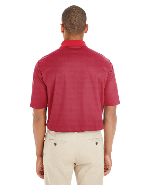 Core 365 CE102 Polo de piqué de alto rendimiento Express para hombre con microrayas