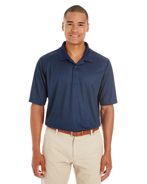 Core 365 CE102 Men's Express Microstripe Performance Piqu Polo