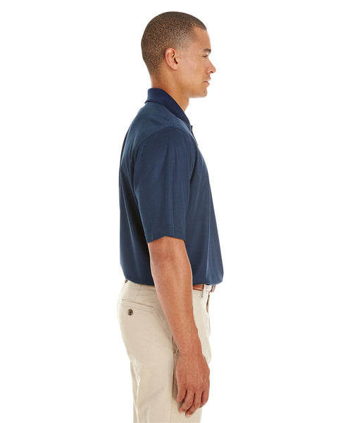 Core 365 CE102 Men's Express Microstripe Performance Piqu Polo