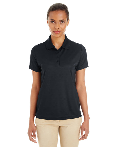 Core 365 CE102W Ladies' Express Microstripe Performance Piqu Polo