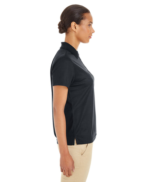 Core 365 CE102W Ladies' Express Microstripe Performance Piqu Polo