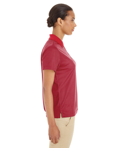 Core 365 CE102W Ladies' Express Microstripe Performance Piqu Polo