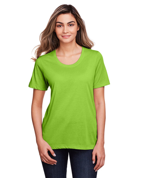 Camiseta de rendimiento Core 365 CE111W Fusion ChromaSoft para mujer