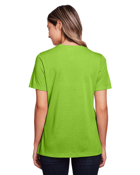 Camiseta de rendimiento Core 365 CE111W Fusion ChromaSoft para mujer