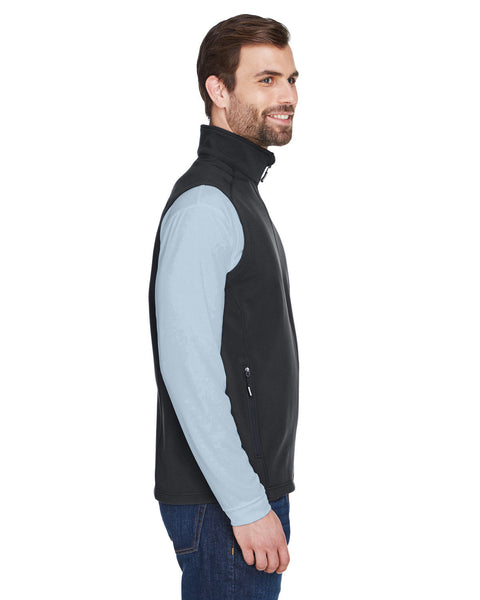 Core 365 CE701 Chaleco de forro polar unido de dos capas para hombre Cruise