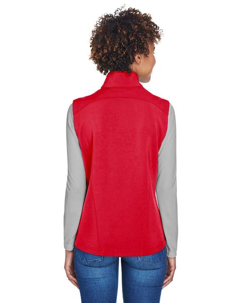 Core 365 CE701W Ladies' Cruise Two-Layer Fleece Bonded SoftShell Vest