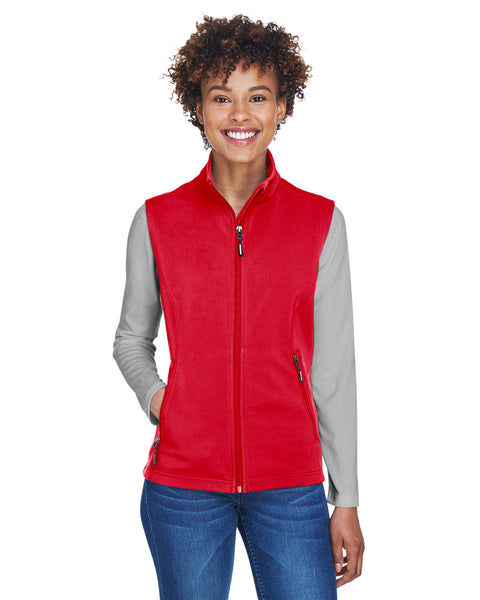 Core 365 CE701W Ladies' Cruise Two-Layer Fleece Bonded SoftShell Vest